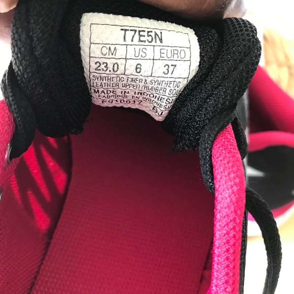 Asics Gel Exalt 4 Running Shoes Black/Pink Sz 6 - Picture 10 of 11